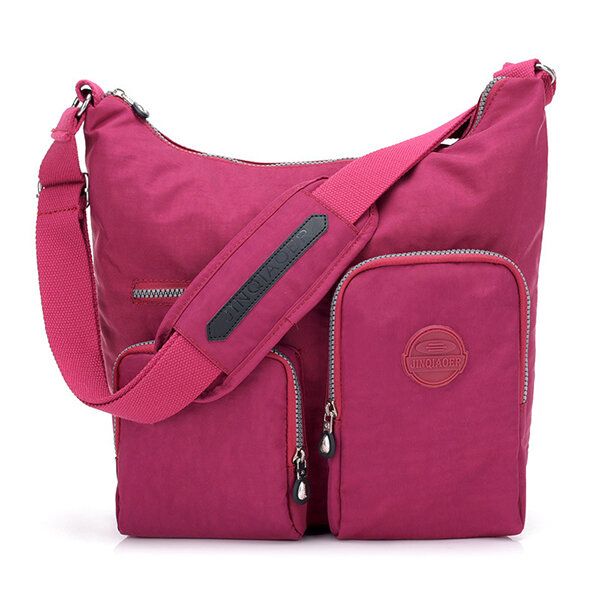 Bolso Bandolera Impermeable De Nailon Para Mujer