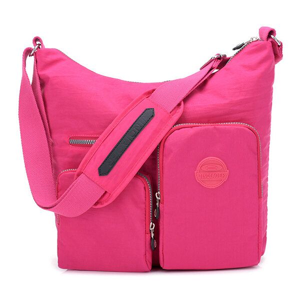 Bolso Bandolera Impermeable De Nailon Para Mujer