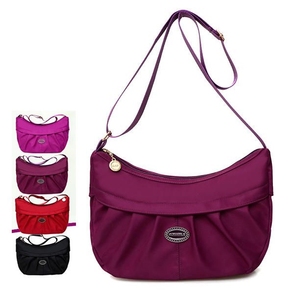 Bolso De Bandolera Impermeable De Nailon Para Mujer