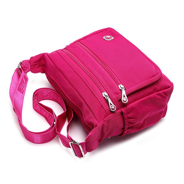 Bolso Bandolera Impermeable De Nailon Para Mujer Bolso Bandolera Informal Al Aire Libre