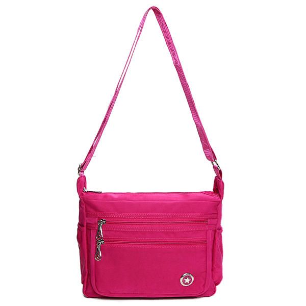 Bolso Bandolera Impermeable De Nailon Para Mujer Bolso Bandolera Informal Al Aire Libre