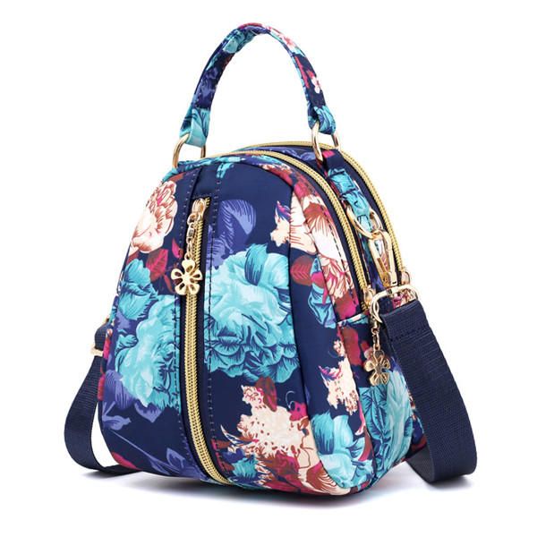 Bolso Bandolera Informal De Nailon Estampado Para Mujer Bolso Bandolera Ligero Bolso De Mano