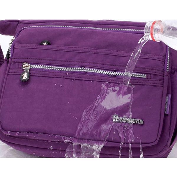 Bolso Bandolera Ligero Impermeable De Nailon