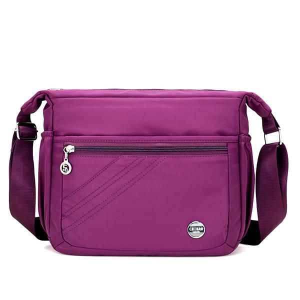 Bolso Bandolera Ligero Impermeable De Nailon Bolso Bandolera De Viaje De Ocio Para Mujer