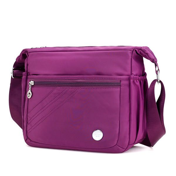 Bolso Bandolera Ligero Impermeable De Nailon Bolso Bandolera De Viaje De Ocio Para Mujer