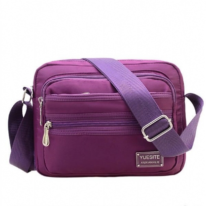 Bolso Bandolera De Moda Impermeable Ligero De Nailon Para Mujer