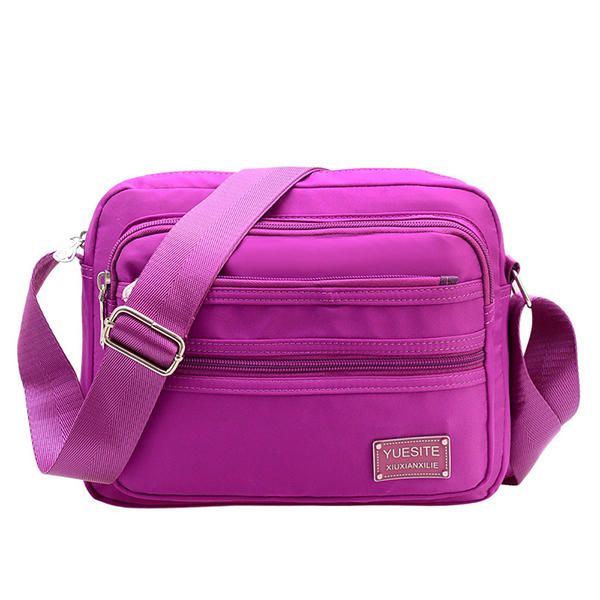 Bolso Bandolera De Moda Impermeable Ligero De Nailon Para Mujer