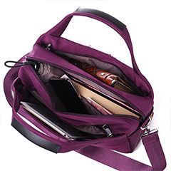 Bolso Bandolera Multibolsillos De Gran Capacidad Para Mujer Para Exteriores