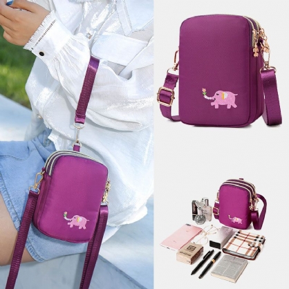 Bolso Bandolera Multifuncional Con Diseño De Mini Elefante Para Mujer Bolso Bandolera Para Teléfono