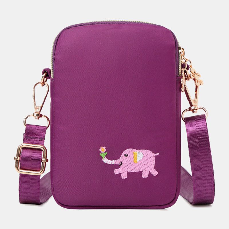 Bolso Bandolera Multifuncional Con Diseño De Mini Elefante Para Mujer Bolso Bandolera Para Teléfono