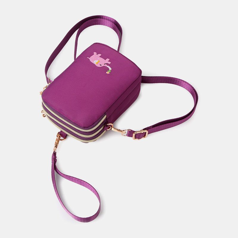 Bolso Bandolera Multifuncional Con Diseño De Mini Elefante Para Mujer Bolso Bandolera Para Teléfono