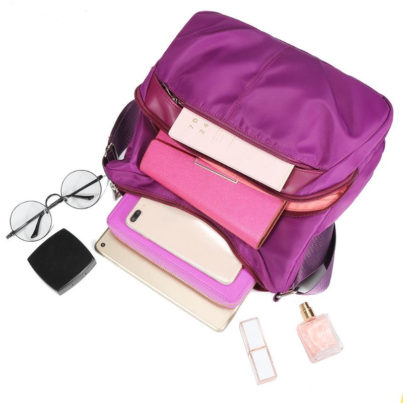 Bolso Bandolera Multifuncional De Gran Capacidad De Nailon De Ocio Para Mujer