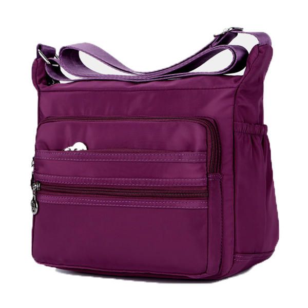 Bolso Bandolera De Nailon Impermeable De Gran Capacidad Para Mujer