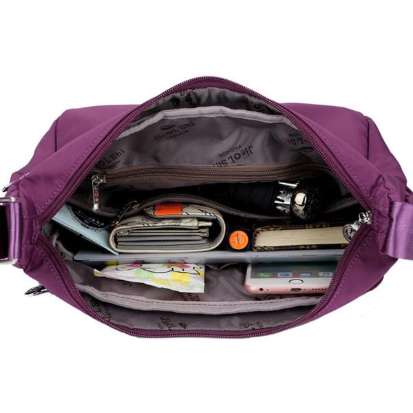 Bolso Bandolera De Nailon Impermeable De Gran Capacidad Para Mujer