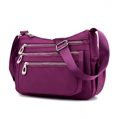 Bolso Bandolera De Nailon Impermeable De Ocio Para Mujer