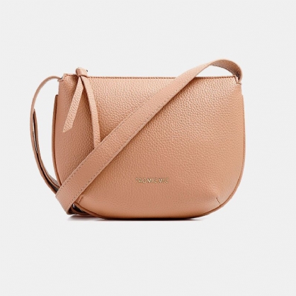 Bolso Bandolera De Pu Sólido Para Mujer Bolso De Axila