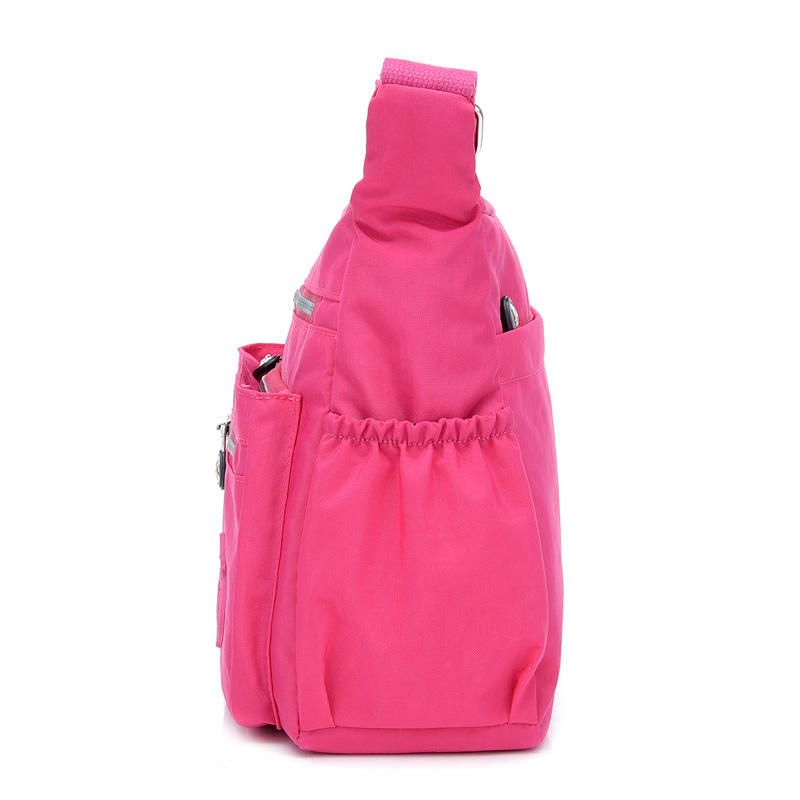 Bolso Bandolera Sólido De Nailon De Ocio Para Mujer Bolso Impermeable