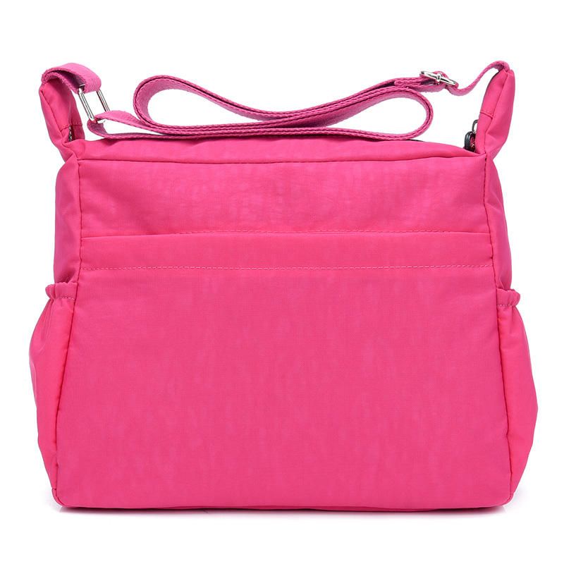 Bolso Bandolera Sólido De Nailon De Ocio Para Mujer Bolso Impermeable