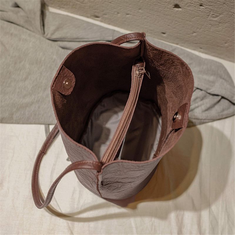 Bolso Bandolera Sólido Para Mujer Bolso Bandolera