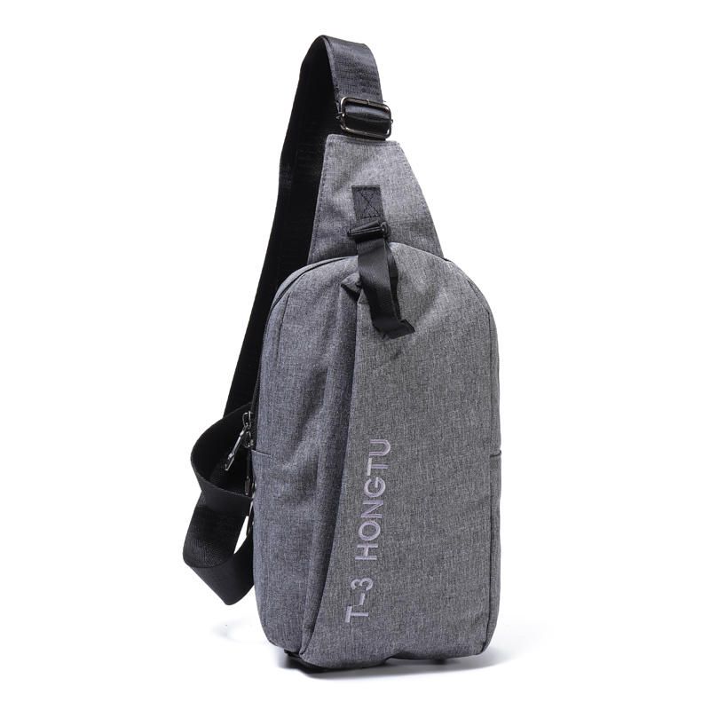 Bolso Bandolera Transpirable Simple Multifuncional Mochila De Gran Capacidad Bolsa De Pecho Para Mujer