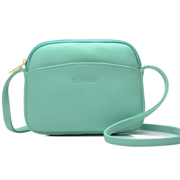 Bolso De Concha De Pu Para Mujer Bolso Bandolera Elegante Bolso Bandolera