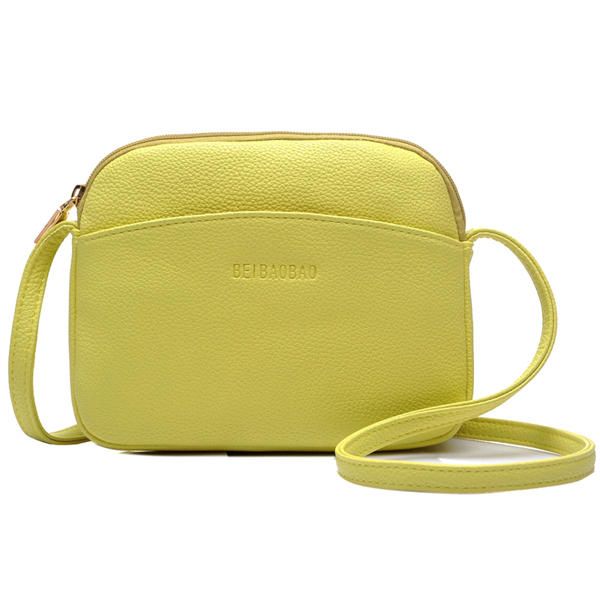 Bolso De Concha De Pu Para Mujer Bolso Bandolera Elegante Bolso Bandolera