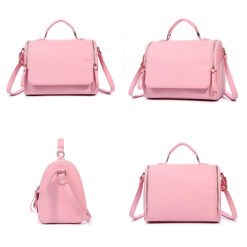 Bolso Cosmético Con Solapa Para Mujer Bolso Bandolera Multifunción Bolso Bandolera