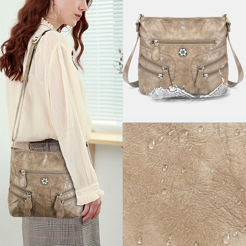 Bolso Cuadrado Impermeable Para Mujer Bolso Bandolera Bolso Bandolera