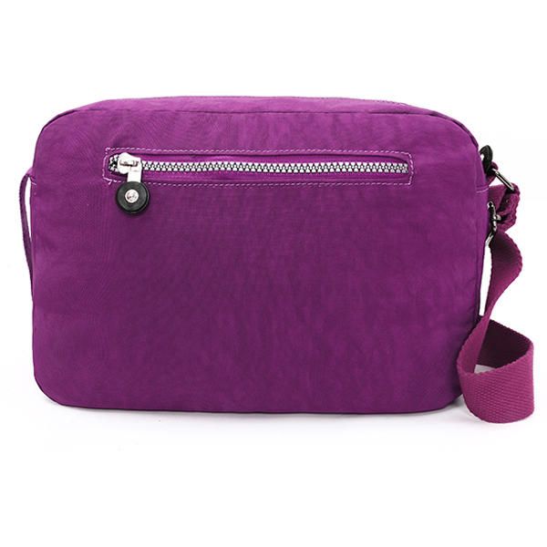 Bolso Funcional Impermeable De Nailon Para Mujer Bolso De Embarque Bolso De Pasaporte Bolso Bandolera