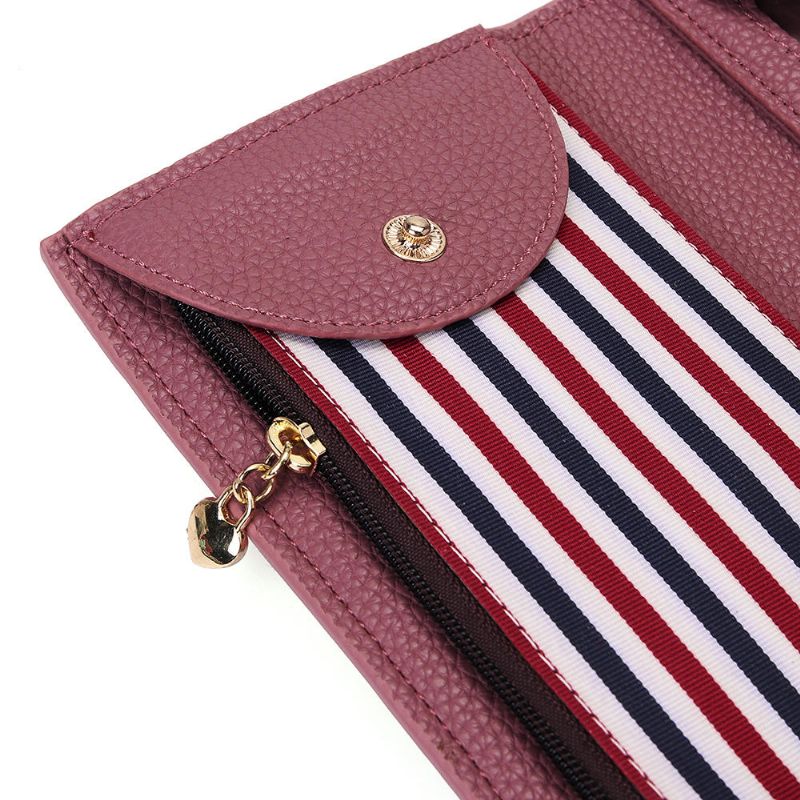 Bolso De Hombro De Cadena Ligero De Ocio Para Mujer Bolso Bandolera Con Ranuras Para Múltiples Tarjetas