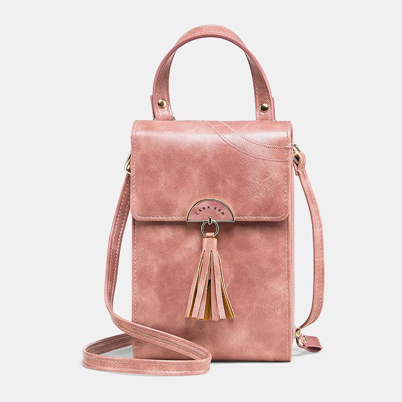 Bolso De Hombro Con Borla De Moda Para Mujer Bolso De Hombro Bolso Para Teléfono