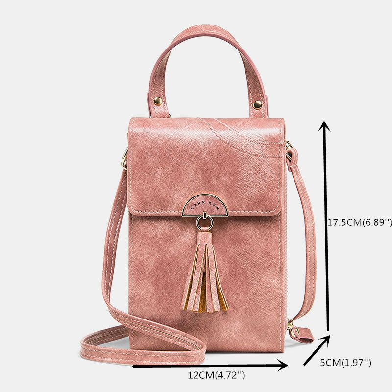 Bolso De Hombro Con Borla De Moda Para Mujer Bolso De Hombro Bolso Para Teléfono