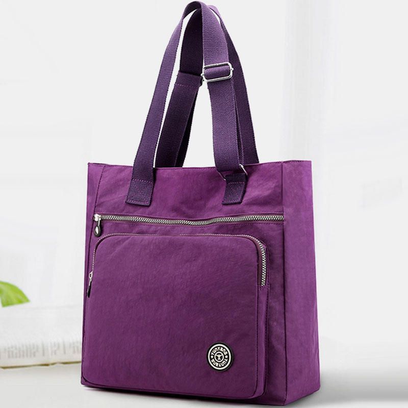 Bolso De Hombro Ligero De Gran Capacidad Para Mujer Con Correa Ajustable