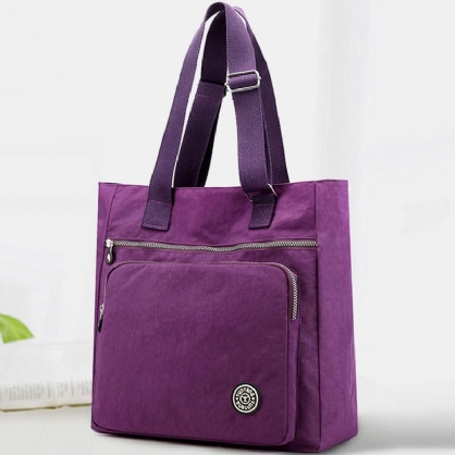 Bolso De Hombro Ligero De Gran Capacidad Para Mujer Con Correa Ajustable