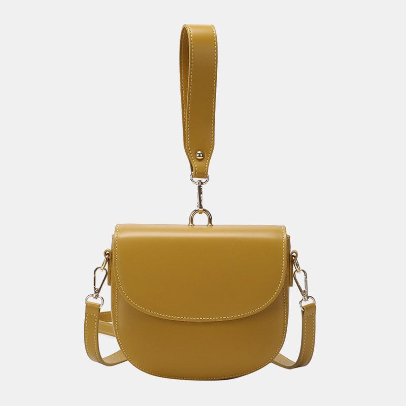 Bolso De Hombro Liso Con Forma Irregular Para Mujer