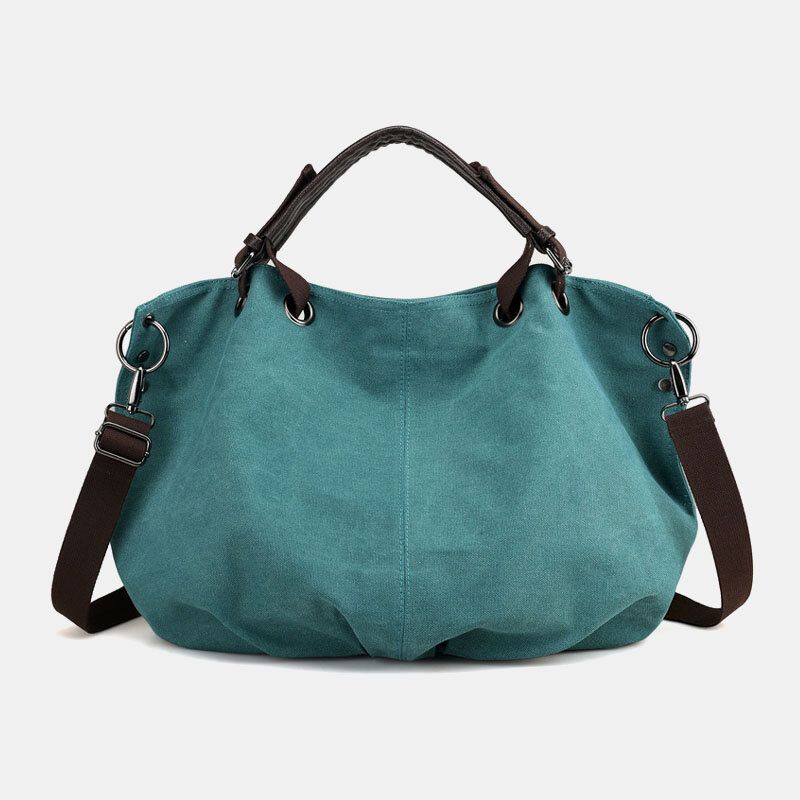 Bolso De Hombro De Lona Vintage Para Mujer Para Exteriores