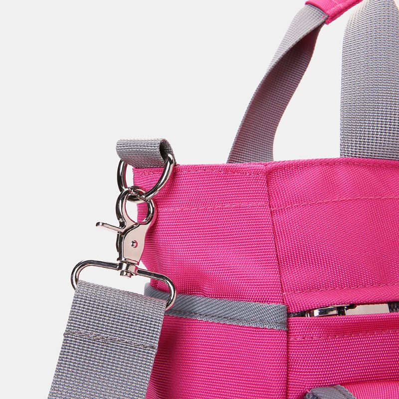 Bolso De Hombro Multibolsillos Impermeable De Gran Capacidad Para Mujer