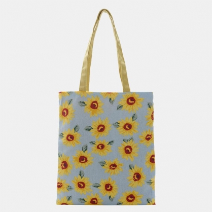 Bolso De Mano Con Estampado De Margaritas Punteadas Para Mujer Bolso Bandolera