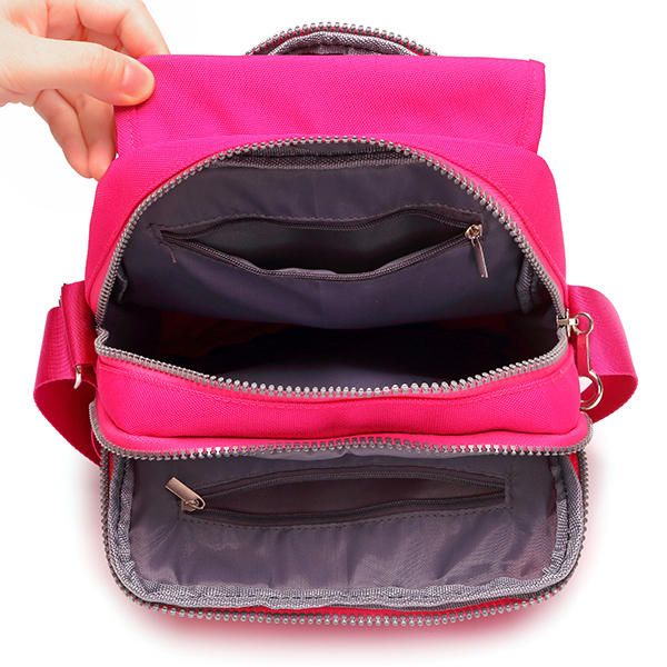 Bolso De Pasaporte De Viaje De Nailon Para Mujer Bolso De Viaje Cruzado Bolso De Hombro Útil