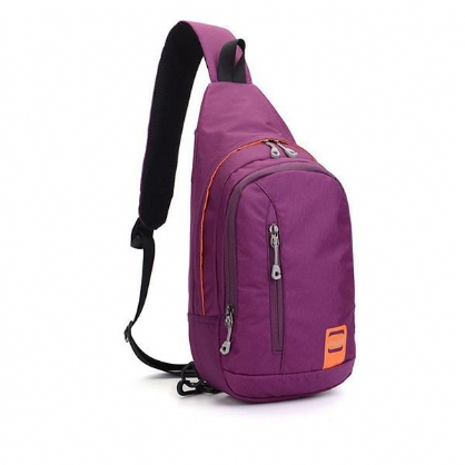 Bolso De Pecho Diario Deportivo Ligero Impermeable De Nailon Mini Bolso Bandolera Para Hombres Y Mujeres