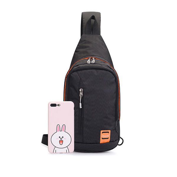 Bolso De Pecho Diario Deportivo Ligero Impermeable De Nailon Mini Bolso Bandolera Para Hombres Y Mujeres