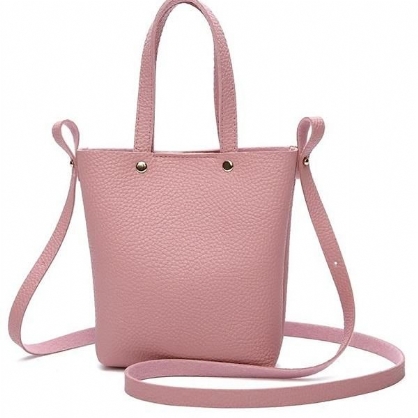 Bolso Pequeño De Cuero Pu Para Mujer Color Caramelo Bolso Para Teléfono Bandolera Bandolera