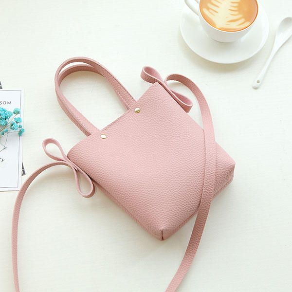 Bolso Pequeño De Cuero Pu Para Mujer Color Caramelo Bolso Para Teléfono Bandolera Bandolera