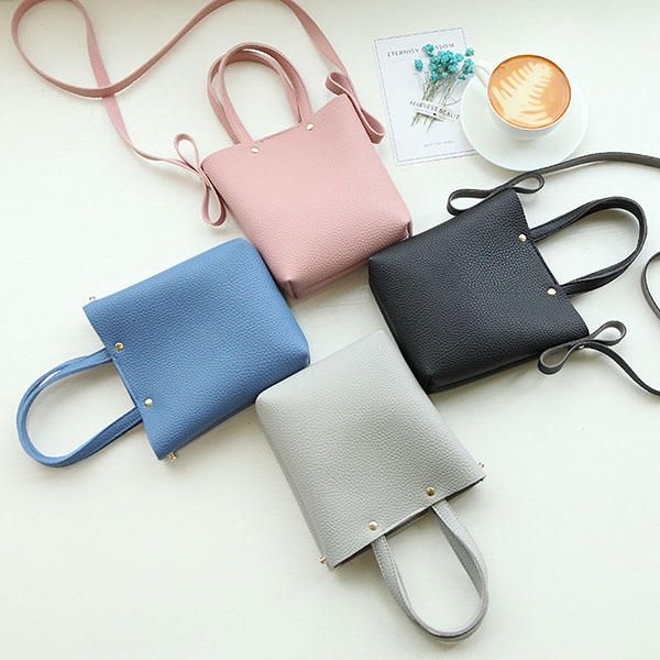 Bolso Pequeño De Cuero Pu Para Mujer Color Caramelo Bolso Para Teléfono Bandolera Bandolera