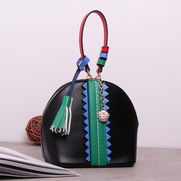 Bolso Retro Con Borlas Para Mujer