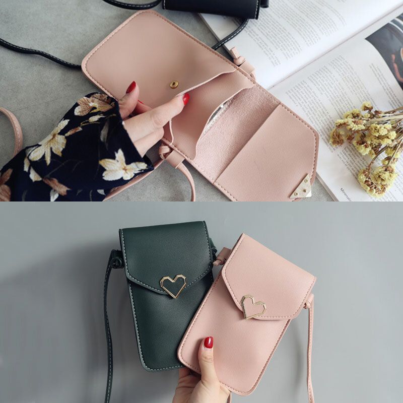 Bolso De Teléfono De Moda Para Mujer Bolso Táctil Bolso Bandolera Bolso Bandolera