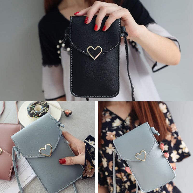 Bolso De Teléfono De Moda Para Mujer Bolso Táctil Bolso Bandolera Bolso Bandolera