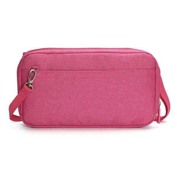 Bolso De Viaje Multifuncional Ligero De Nailon Informal Bolso De Almacenamiento De Cosméticos Bolsos De Hombro Bolso Cruzado