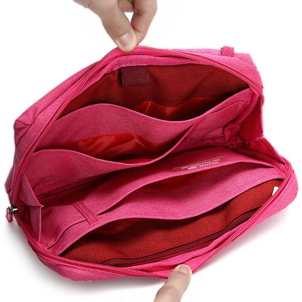 Bolso De Viaje Multifuncional Ligero De Nailon Informal Bolso De Almacenamiento De Cosméticos Bolsos De Hombro Bolso Cruzado