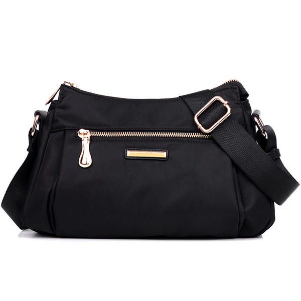 Bolsos De Bandolera Duraderos Casuales De Nailon Para Mujer Bolsos De Hombro Impermeables